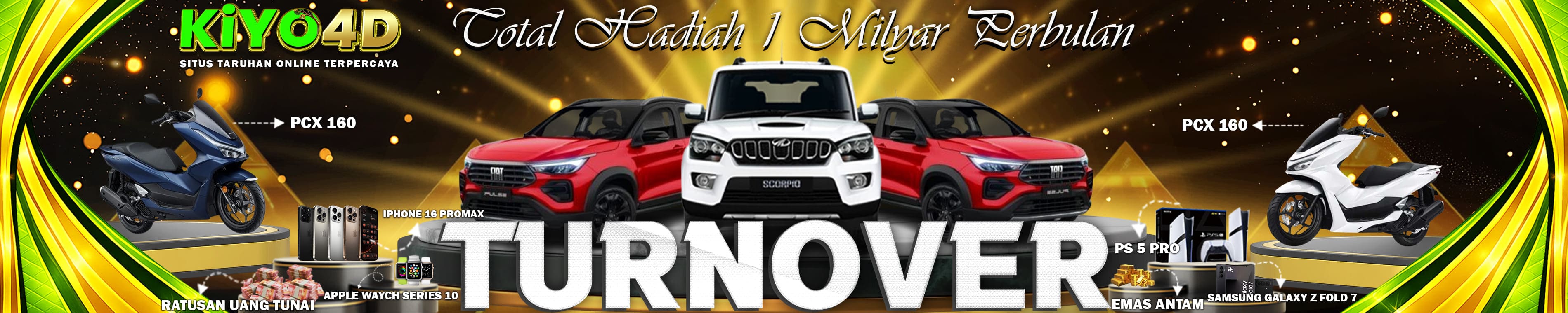 kiyo4d TURNOVER BULANAN